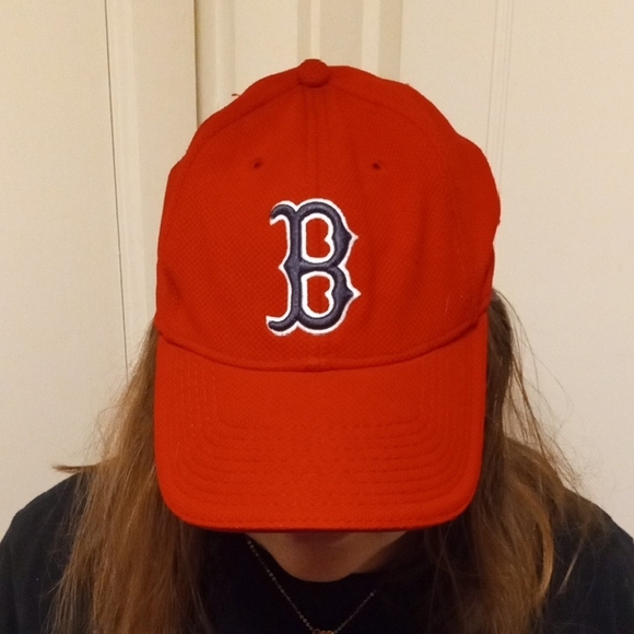 MLB Other - Boston Red Sox New Era Hat Red Official Batting Practice Cap Hat